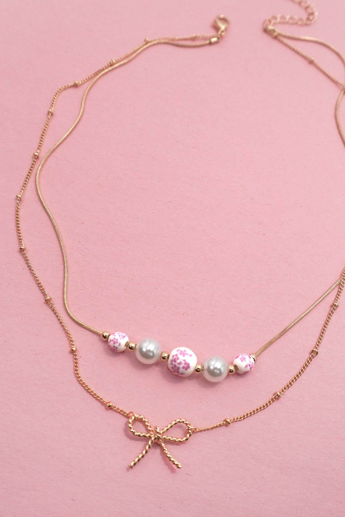 Bows & Blooms Necklace