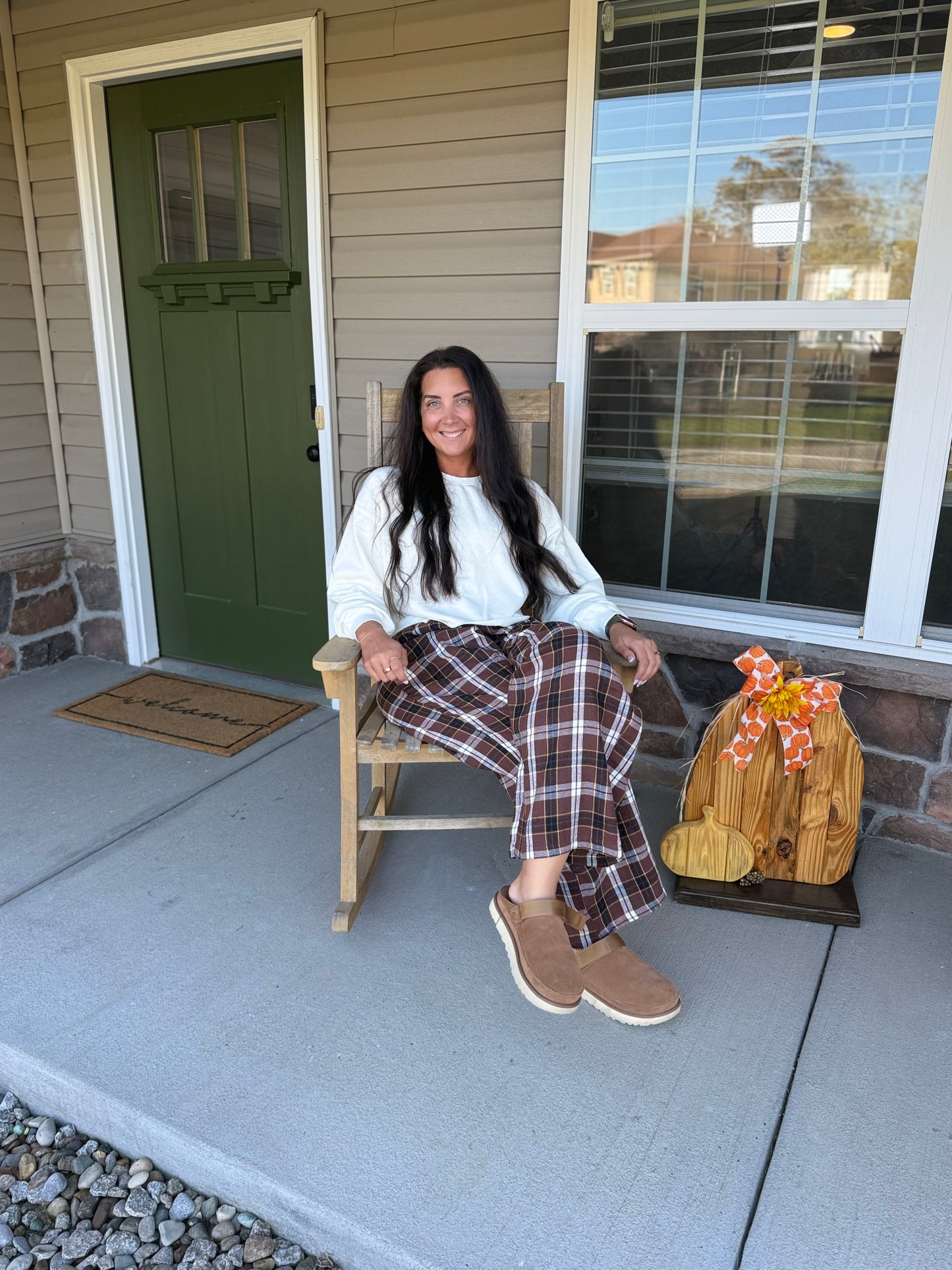 Fireside Flannel Pants (Brown)