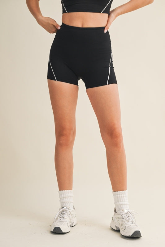 Contour Biker Shorts (Black)
