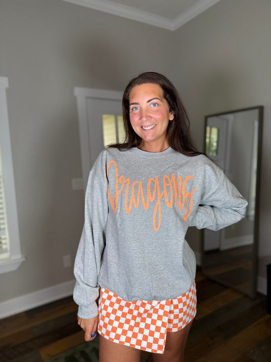 Glitter Puff Sweatshirt