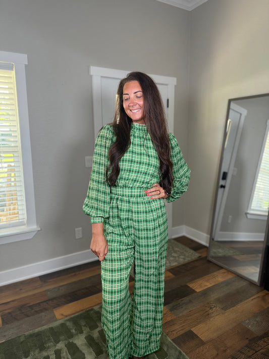 Green With Envy Jumpsuit