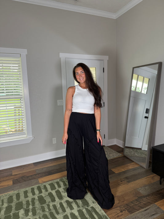 Ruffle Me Up Pants