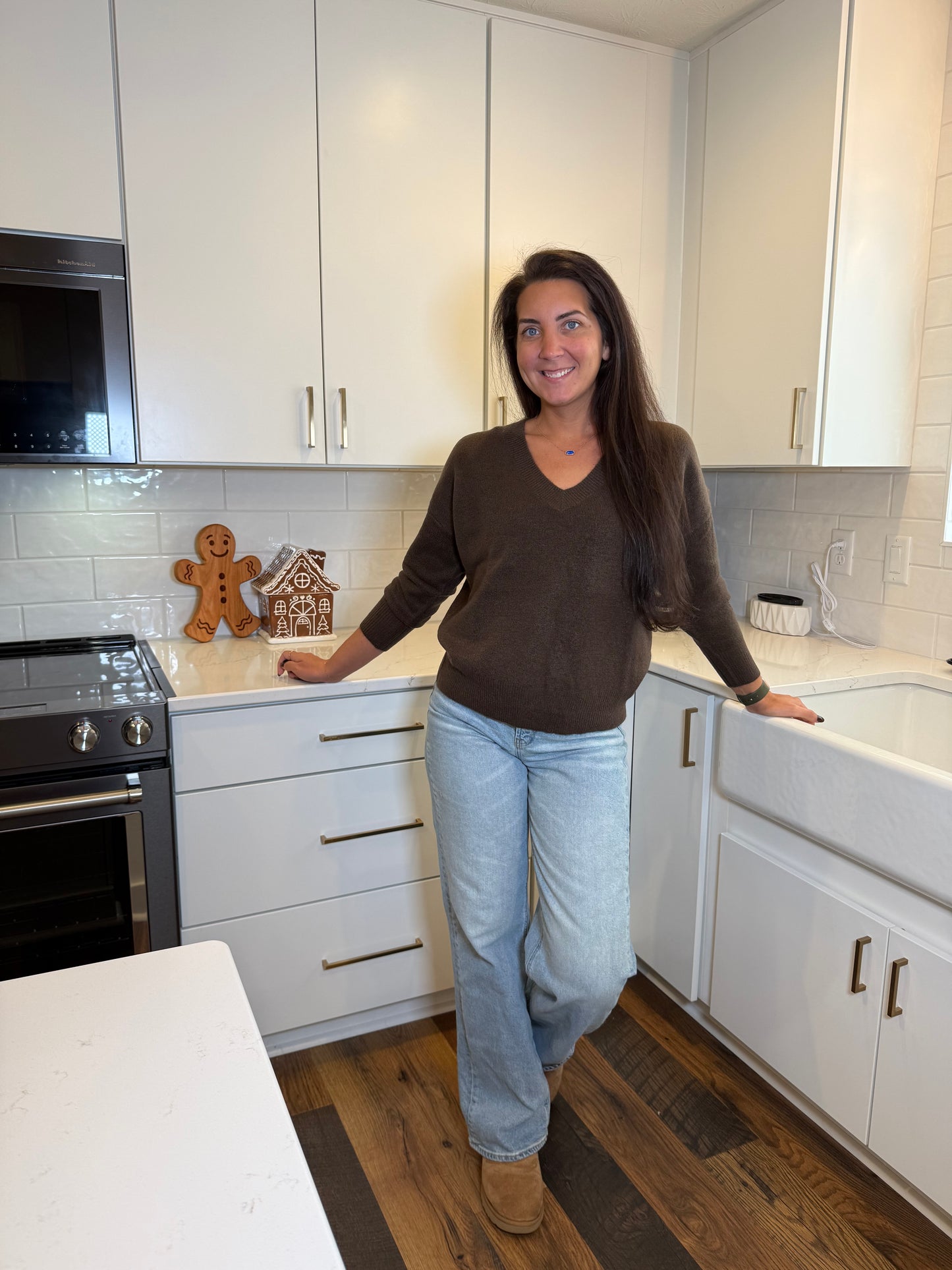 Soft Moments Sweater (Brown)