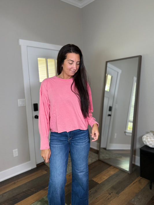 Lucky Break Top (Pink)