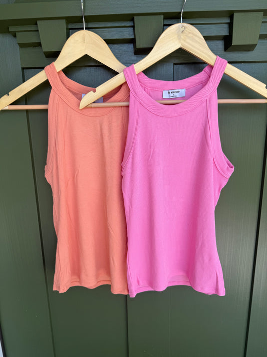 Golden Hour Ribbed Tank (2 Colors)