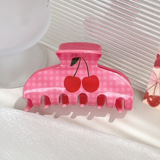 Cherry Claw Clip