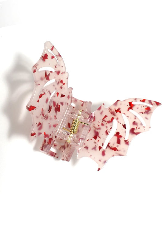 Red Bat Claw Clip