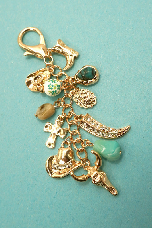 Western Bag Charm